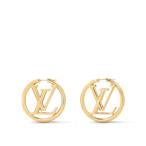 creoles louis vuitton|Boucles d'oreilles créoles Louise GM S00 .